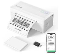 KNAON - Thermal Label Printer, 4x6 Portable Label Printer, Bluetooth Label Maker for Small Business, Compatible with iPhone, Android, Windows, Mac, Chromebook