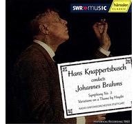 Knappertsbusch Radio-Sinfonie - BRAHMS: SYMPHONY NO. 3 / HAYDN VARIATIONS