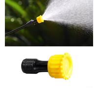 Knapsack Electric Sprayer Nozzle Replacement for Garden, Yard & Lawn Use - 16mm External Thread, PP Material, Four-Hole Direct/Conical/Fan S(C)