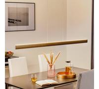 Knapstein LED pendant light Runa, bronze, length 152 cm