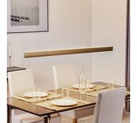 Knapstein Runa LED hanging lamp, bronze, length 132 cm