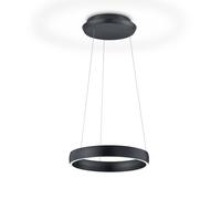 Knapstein Sara-40 LED hanging light black, 2,200-3,000 K