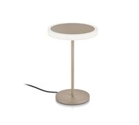 Knapstein Tilda LED table lamp, sand metallic, gesture control
