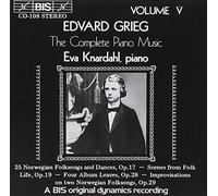Knardahl, Eva - Grieg - Piano Works, Vol. 5