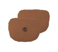KNAUDMDM 2 Pcs Car Headrest Pillow, for MG3 MG4 EV MG5 MG6 MG HS MG Marvel R MG ZS Memory Foam Car Neck Support for Driver or Passenger, Adjustable Strap, Washable Cover,C