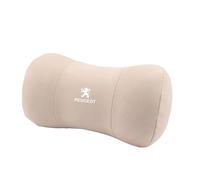 KNAUDMDM 2 Pcs Car Headrest Pillow, for Peugeot 107 2005-2014 Memory Foam Car Neck Support for Driver or Passenger, Adjustable Strap, Washable Cover,D