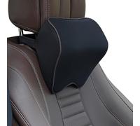 KNAUDMDM 2 Pcs Car Headrest Pillow, for Peugeot 206 CC 2D / 207 CC WD Coupé Cabrio 2001-2015 Memory Foam Car Neck Support for Driver or Passenger, Adjustable Strap, Washable Cover,D