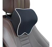 KNAUDMDM 2 Pcs Car Headrest Pillow, for Peugeot 207 207CC 207 SW 206 206CC 206 SW 208 307 308 2008 3008 Memory Foam Car Neck Support for Driver or Passenger, Adjustable Strap, Washable Cover,B