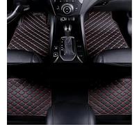 KNAUDMDM 4 Pcs Car Floor Mats, for KIA EV3 GT-Linie 2025 2024 2023 Leather Car Floor Mats Tailored Front & Rear Car Floor Mats All-Season Protection Accessories,E