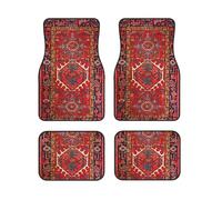 KNAUDMDM 4 Pcs Car Floor Mats, for Renault Espace 5 sièges 2015-2018 Tailored Fit Carpet Floor Mats, Anti Slip Granulated Backing for Cars SUV Truck and VAN