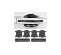 KNAUDMDM 8 Pcs Car Door Handle Stickers, for Ford Fiesta MK8 Hatchback 2017-2022 Anti-Scratch Car Door Bowl Protection Sticker Body Fittings Sticker Protector