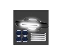 KNAUDMDM 8 Pcs Car Door Handle Stickers, for Opel Mokka B Mokka-e 2021-2024 Anti-Scratch Car Door Bowl Protection Sticker Body Fittings Sticker Protector,B