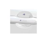 KNAUDMDM 8 Pcs Car Door Handle Stickers, for Volvo XC60 S40 S60 S80 S90 XC40 XC70 C30 C70 XC90 V40 V60 V90 Anti-Scratch Car Door Bowl Protection Sticker Body Fittings Sticker Protector,C