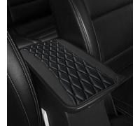 KNAUDMDM Car Armrest Cushion, for Land Rover Defender/Freelander/Discovery 1 2 3 4 5 PU Leather Armrest Seat Box Cover Protector with Side Storage Bag for Most Vehicle,Truck, Car,C