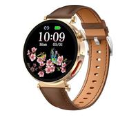 Knauermann Neo 2 (2025) - Health Watch Smartwatch - ECG + HRV Function - BT Bluetooth - Sleep Apnea - Blood Pressure, gold, Durchmesser: 40mm; Dicke: 10,9mm, Casual
