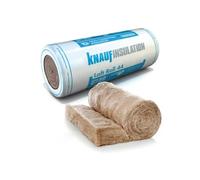 Knauf Earthwool Loft Insulation 100 Millimetre x 69.45 Square Metre Per Roll Pack of 5 Rolls