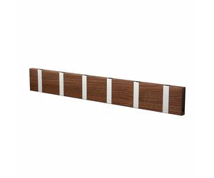 Knax Wardrobe 6 Hooks walnut Loca - 5711394160106