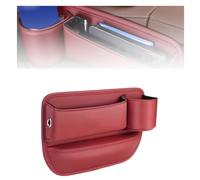 KNBEAZCDE Car Seats Gap Bag For P&eugeot 308 2016-2018 Car Seats Gap Filler Organizer Cup Holder Interior Storage Organizer