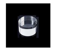 KNBHGUJMD Acrylic Display Blocks, Clear Acrylic Cylinder Display Stand 1-2cm Height 4-6cm Diameter(Height 1.5cm,Diameter 4cm)