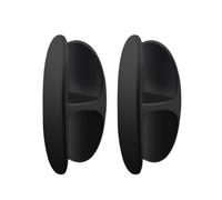 KNBHGUJMD Silicone Door Handle Set 2 Pcs Punch Free Stick On Multicolor for Home Use 8.7x4.1x3 cm(Nero,4cm/1.18)