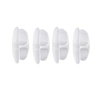 KNBHGUJMD Silicone Door Handle Set Punch-Free Stick-On Clear Black White 8.7x4.1x3cm(Clear,Royal Blue)