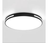 KNBVFHG Adjustable Three-Color Ceiling Lamp with Acrylic Lampshade LED Ceiling Lights Warm Romantic Flush Mount Lighting Fixture Modern Minimalist Elegant Panel Lamps Lounge Hallway Home Office Porch