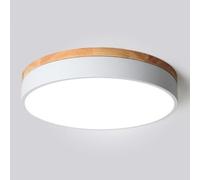 KNBVFHG American Style Macaron Ceiling Lamp Warm Romantic Round Ceiling Lights Modern Minimalist LED Round Lighting Fixture Three-Color Dimming Embedded Panel Lamps Lounge Hallway Home Office Porch