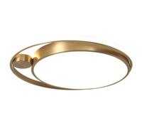 KNBVFHG Creative Dimmable LED Light Semi-recessed Installation Ceiling Lamp with Acrylic Lampshade Elegant Panel Lamps Thin Flat Modern Flush Mount Lighting Fixture for Bedroom, Kitchen, Living Room