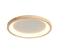 KNBVFHG Flush Mount LED Ceiling Lights Energy Saving Close to Ceiling Lamp with Acrylic Lampshade Nordic Lighting Fixture Three-Tone Light Elegant Panel Lamps for Living Room Kitchen Office Hallway