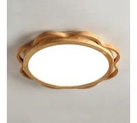 KNBVFHG Household Dimmable LED Ceiling Light Modern Minimalist Close to Ceiling Lamp Flush Mount Simple Round Lighting Fixture Easy to Install Elegant Panel Lamps for Lounge Hallway Home Office Porch