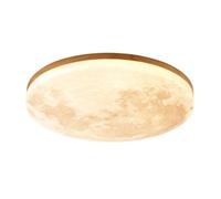 KNBVFHG Indoor Wooden LED Ceiling Lights with Acrylic Lampshade Ceiling Lamp Easy to Install Warm Romantic Lighting Fixture 3 Color Temperatures in One 3000k/4500k/6500k Bedroom, Kitchen, Living Room