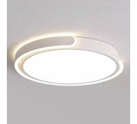 KNBVFHG Italian Minimalist Bedroom Lamp Eye Protection Home Room Ceiling Lights LED Modern Minimalist Lighting Fixture Tri-Color Dimming (3000K/4500K/6000K) for Living Room Kitchen Office Hallway