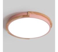 KNBVFHG Nordic Macaron LED Ceiling Lights Ultra-Thin Simple Round Ceiling Lamp Warm Romantic Flush Mount Panel Lamps Three-Color Dimming Embedded Lighting Fixture Living Room Kitchen Office Hallway