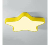 KNBVFHG Nordic Minimalist Modern Ceiling Light Creative LED Children's Room Lamp Hallway Five-Pointed Star Macaron Light Fixtures Three-Tone Light Elegant Panel Lamps Bedroom, Kitchen, Living Room