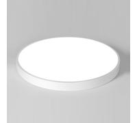 KNBVFHG Simple Round LED Ceiling Lights Ultra-Thin Side Emitting Design Ceiling Lamp Three-Color Dimming Embedded Lighting Fixture 1-Light Metal Energy Saving Flat Light Lounge Hallway Office Porch