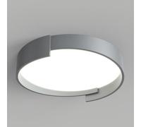 KNBVFHG Three-Color Dimming Ceiling Lamp Easy to Install Close to Ceiling Lights Simple Round LED Bright Panel Lamps Thin Flat Modern Flush Mount Lighting Fixture for Lounge Hallway Home Office Porch