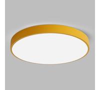 KNBVFHG Tri-Color Dimming Ceiling Lamp Recessed Installation LED Ceiling Lights Warm Romantic Macaron Panel Lamps Thin Flat Modern Flush Mount Lighting Fixture for Lounge Hallway Home Office Porch
