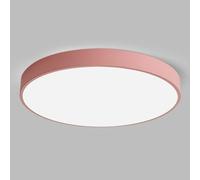 KNBVFHG Tri-Color Dimming Ceiling Lamp Recessed Installation LED Ceiling Lights Warm Romantic Macaron Panel Lamps Thin Flat Modern Flush Mount Lighting Fixture for Lounge Hallway Home Office Porch