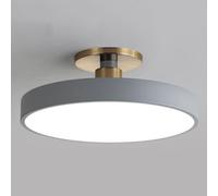 KNBVFHG Tri-Color Dimming LED Ceiling Lights Flat Macaron Round Ceiling Lamp Personalized Nordic Bedroom Panel Lamps Colorful Creative Balcony Corridor Lighting Fixture for Lounge Hallway Home Office