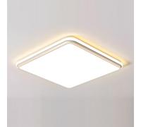 KNBVFHG Ultra-Thin Dimmable LED Ceiling Light Easy to Install Creative Ceiling Lamp Chinese Style Square Lighting Fixture Simple Household Panel Lamps for Lounge Hallway Home Office Porch