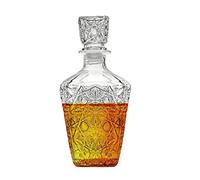 KNC Liquor Bottle Decanter Crystal, 800ML/27OZ, Whiskey, Vodka, Bourbon, Airtight, Clear