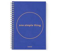 KNDRD One Simple Thing: A Wellness Journal for Women - Daily Self Care, Check-in, Gratitude & Wellness Prompts for Mental Health and Personal Growth. A5 wellness journal - 3 months. (Royal Violet)