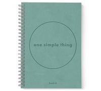 KNDRD One Simple Thing: A Wellness Journal for Women - Daily Self Care, Check-in, Gratitude & Wellness Prompts for Mental Health and Personal Growth. A5 wellness journal - 3 months. (Eucalyptus)