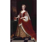 kne Caroline Wilhelmina of Brandenburg Ansbach Art Poster Print A4