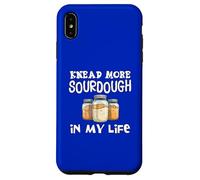 Knead More Sourdough In My Life Baker Bread Lover Pun Fun Case for iPhone XS Max