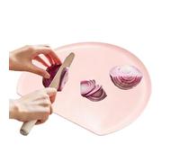 Kneading Board, Flexible Storage Convenience, 35x29x26x0.5cm, Cutting Board, Semi Circular Kneading Pad, Family Meal Safety Assurance, for Home Apartment Restaurant Barbecue Meal Prep Camping Picnic