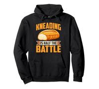 Kneading Is Half the Battle - Sourdough Bread Pun Gifts Pullover Hoodie