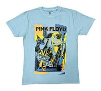 Knebworth Live Dye Wash T-Shirt Pink Floyd Blue L