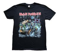 Knebworth Moon Buggy T-Shirt Iron Maiden Black XL