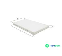 KNECHT CABIN AIR FILTER LA129 FOR MERCEDES-BENZ
